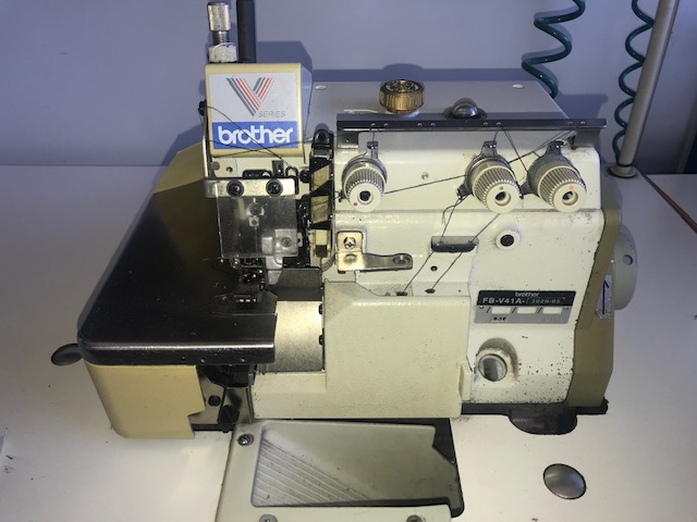 1 needle 3-threads overlock machines : BROTHER FB-V41A