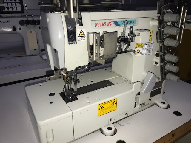 Coverstitch collarette machines : PEGASUS W-562-01DB