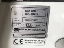 DURKOPP-ADLER 867-190020