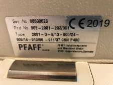 PFAFF 2081-G-900-24